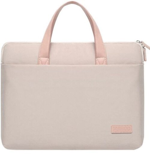 תיק צד למחשב נייד בגודל 14 אינץ’ דגם The Flawless Pro מבית Camel Mountain - צבע קרם