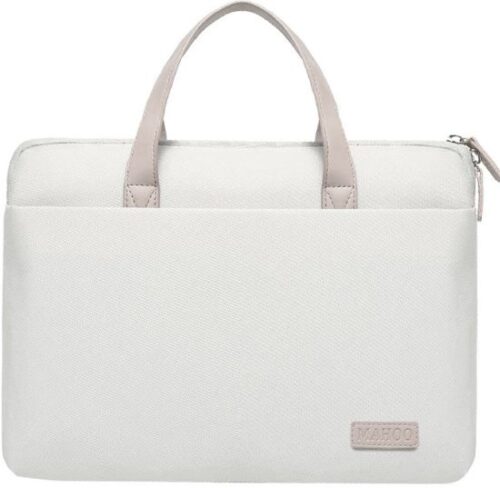 326637_b_1.jpg תיק צד למחשב נייד בגודל 14 אינץ’ דגם The Flawless Pro מבית Camel Mountain - צבע אפור בהיר