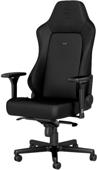 כיסא גיימינג סדרת Hero הדגם השחור מבית Noblechairs - צבע שחור