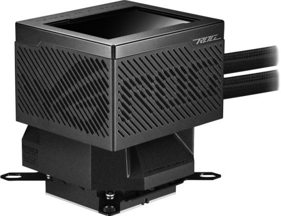 328212_b_1.jpg קירור נוזלי למעבד 12 ס''מ Asus ROG RYUJIN III 240 LCD Liquid CPU Cooler - צבע שחור