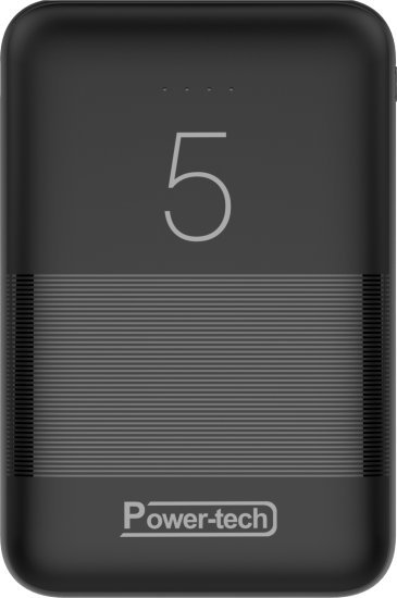 328875_b_1.jpg סוללת גיבוי Power-Tech PB-5 5000mAh 2xUSB-A+USB-C - צבע שחור