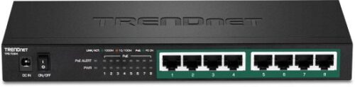 מתג לא מנוהל TRENDnet TPE-TG84 8-Port Gigabit PoE+ (120W) (Version v1.0R)