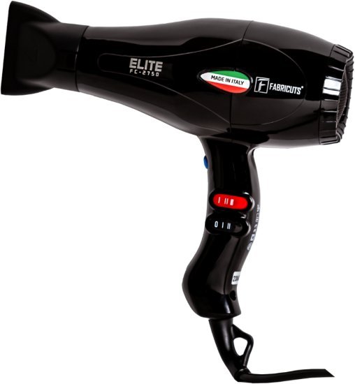 מייבש שיער מקצועי + דפיוזר Fabricuts Elite 2750W FC-2750 - צבע שחור