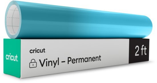 נייר ויניל בגודל 30.5X61 ס''מ מבית Cricut - משנה צבע בחום - מטורקיז לכחול בהיר