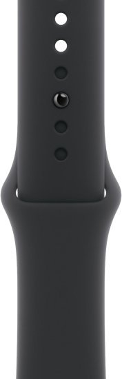 רצועת Sport Band לשעון Apple Watch 42mm צבע Black - מידה M / L