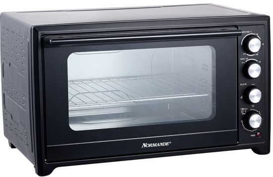 טוסטר אובן 60 ליטר Normande ND-6000 2000W - צבע שחור