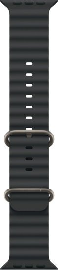 334856_b_1.jpg רצועת Ocean Band לשעון Apple Watch 49mm צבע Black - Natural Titanium Finish - מידה One Size