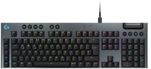 335063_b_1.jpg מקלדת גיימינג מכנית חוטית Logitech G915 X Low Profile - מתג Tactile - צבע שחור