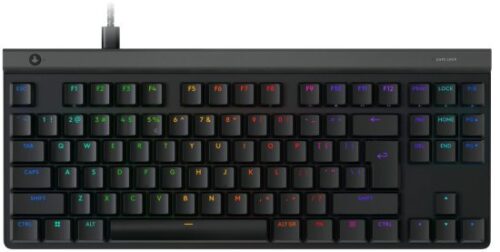 מקלדת גיימינג מכנית חוטית Logitech G515 TKL - מתג Tactile - צבע שחור