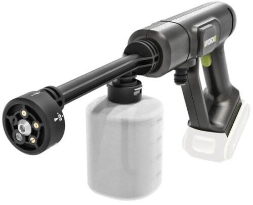 מכשיר שטיפה בלחץ נטען 20V + אביזרים Worx - גוף בלבד ללא סוללה וללא מטען