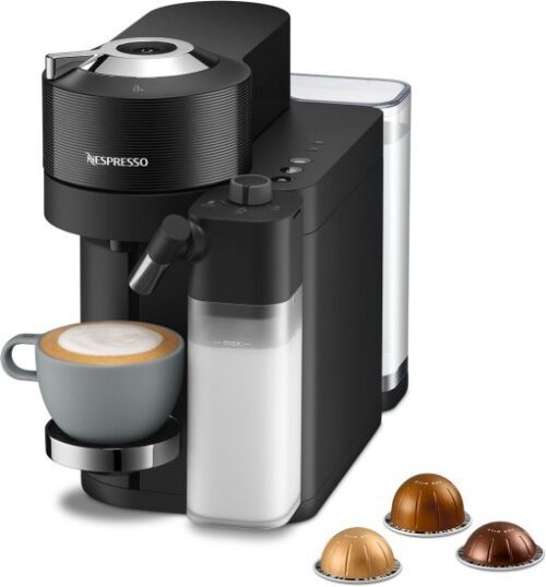 מכונת קפה Nespresso Vertuo Lattissima - צבע שחור - שנה אחריות יבואן רשמי