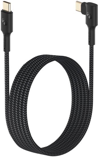 337519_b_1.jpg כבל סנכרון וטעינה Toiko בחיבור USB Type-C לחיבור USB Type-C באורך 2 מטר - צבע שחור