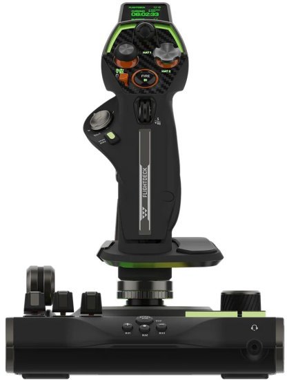339600_b_1.jpg ג'ויסטיק טיסה ומצערת Turtle Beach VelocityONE Flightdeck למחשבים