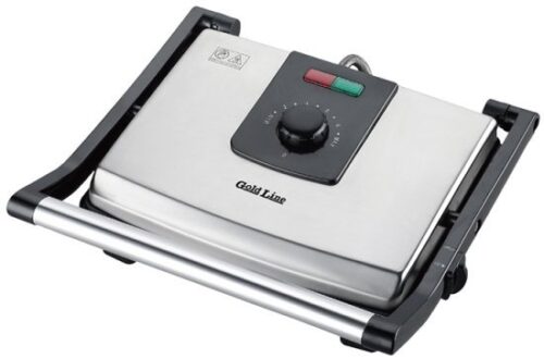 טוסטר לחיצה 2000W עם תרמוסטט דגם חללית Gold Line