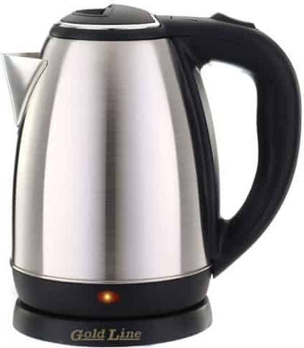 קומקום חשמלי נשלף 1.7 ליטר דגם ATL-728 מבית Gold Line - צבע נירוסטה