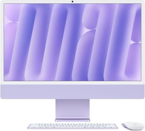 341396_b_1.jpg מחשב Apple iMac 24 Inch M4 Chip 10-Core CPU 10-Core GPU 512GB Storage 24GB RAM - דגם Z1K7000A6 - צבע סגול - Standard Glass