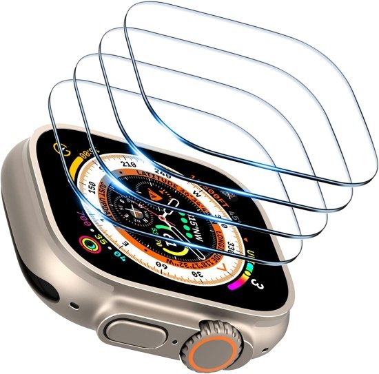 מגן מסך TPU ל- Apple Watch 42mm - שקוף - 2 יחידות