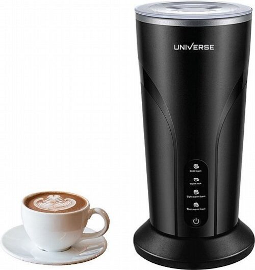 מקציף חלב חם / קר Universe 500W - צבע שחור