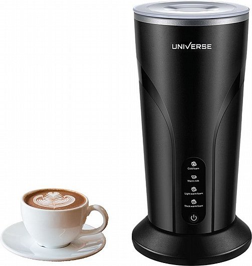 מקציף חלב חם / קר Universe 500W - צבע שחור