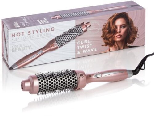 Cortex - מברשת סטיילינג יונית בקוטר 1.5 אינץ' - צבע ורוד