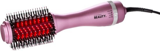 Cortex - מברשת פן חשמלית עם אינפרא רד - צבע ורוד