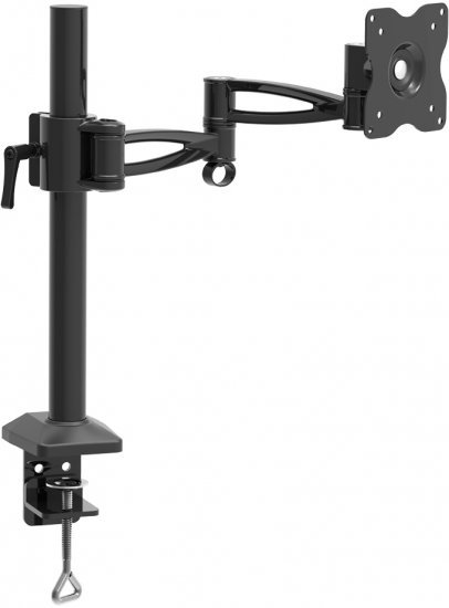 זרוע שולחנית למסכי מחשב במידות ''29-''13 מבית Barkan