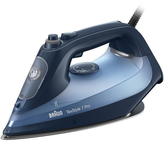 מגהץ אדים Braun TexStyle 7 Pro SI7160BL 3000W - צבע כחול