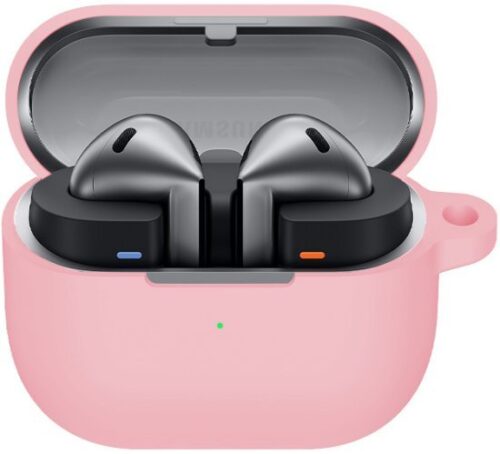 כיסוי סיליקון TPU לאוזניות Samsung Galaxy Buds3 / Buds3 Pro - צבע ורוד