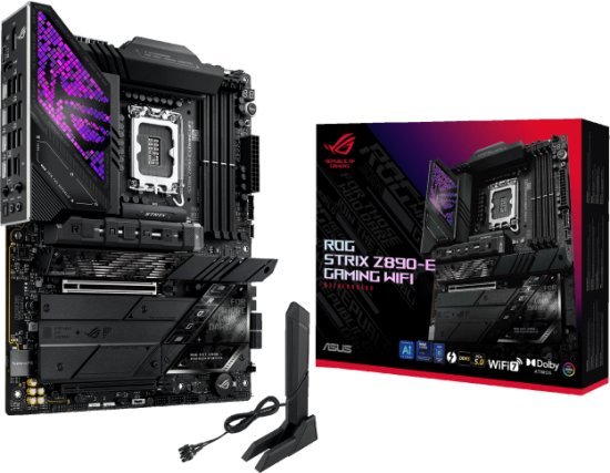לוח אם Asus ROG STRIX Z890-E GAMING WIFI LGA1851 Z890 DDR5