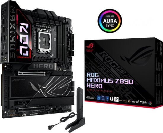 לוח אם Asus ROG MAXIMUS Z890 HERO LGA1851 DDR5