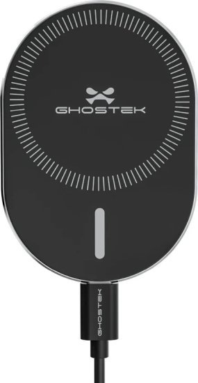 346568_b_1.jpg מעמד מגנטי לרכב עם טעינה אלחוטית למכשירי אייפון GHOSTEK NRGmount Magsafe 15W