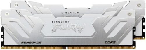 זכרון למחשב Kingston FURY Renegade White 2x24GB DDR5 CUDIMM 8400MT / s CL40 - צבע לבן