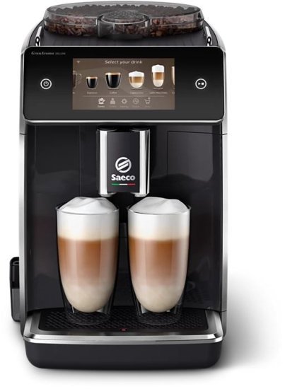מכונת קפה אוטומטית Saeco GranAroma Deluxe SM6680 / 00 - צבע שחור