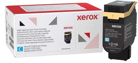 טונר למדפסת C320 / C325 מבית Xerox - צבע Cyan