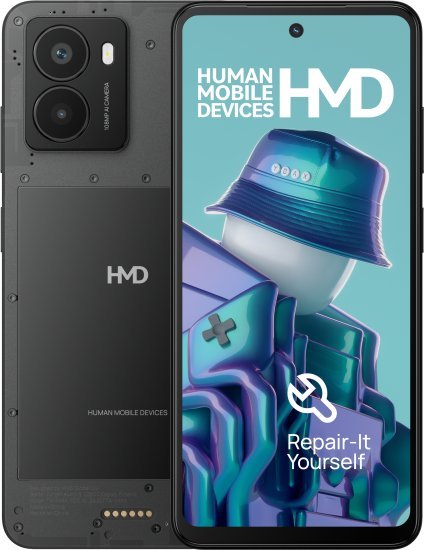 טלפון סלולרי HMD Fusion TA-1640 8GB+256GB - צבע שחור - שנה אחריות יבואן רשמי