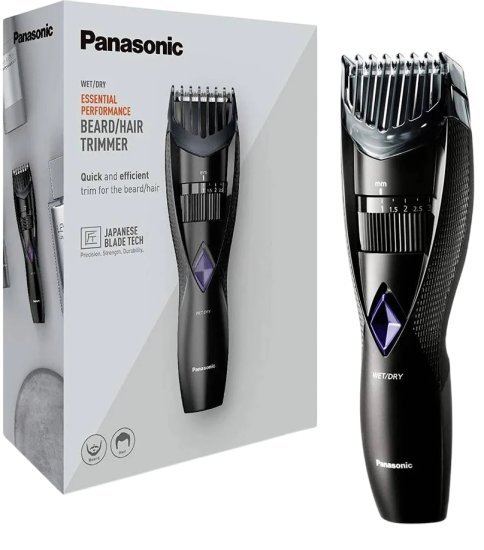 מכונת תספורת לעיצוב שיער וזקן Panasonic ER-GB37-K503