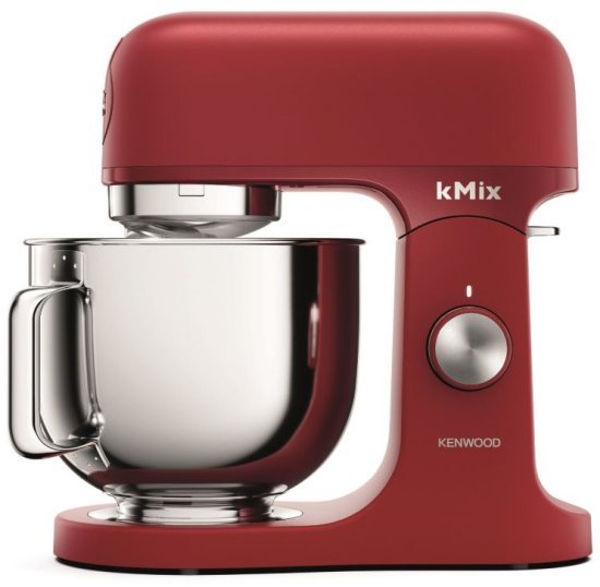 מיקסר שולחני עם קערת נירוסטה 5 ליטר Kenwood KMX753A KMix Express Yourself 1000W - צבע אדום