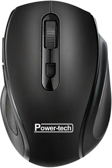 עכבר אלחוטי Power-Tech Q-26 - צבע שחור