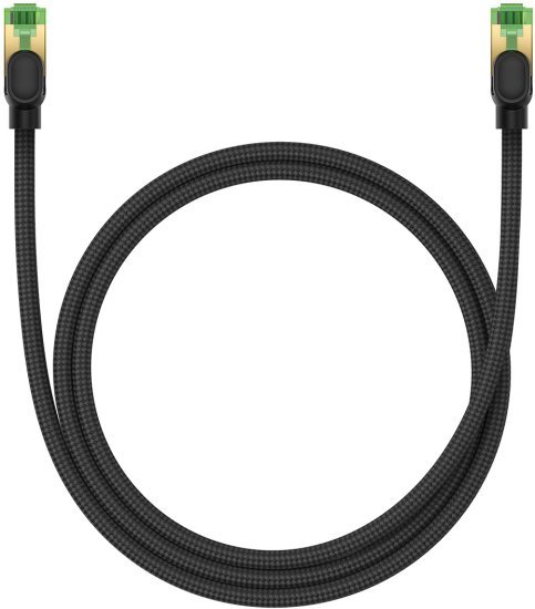 353236_b_1.jpg כבל רשת באורך 10 מטר - CAT8 - מבית Baseus - צבע שחור