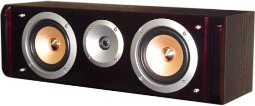 רמקול סנטר Pure Acoustics QX900C 150W - צבע בורדו