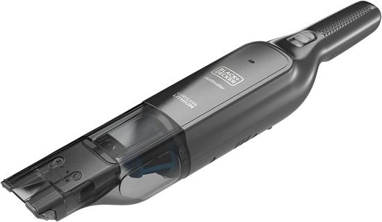 שואב אבק צקלוני ידני Black+Decker Dustbuster 12V 24Wh HLVC320J11 - צבע טיטניום