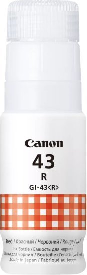 בקבוק דיו אדום מקורי Canon GI-43 R