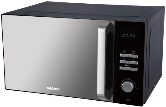 מיקרוגל דיגיטלי משולב גריל 29 ליטר Chromex Chef CH-928 900W+1000W - שחור