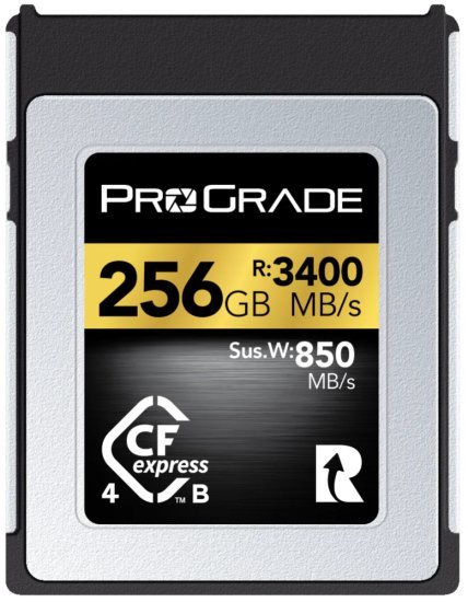 355929_b_1.jpg כרטיס זיכרון ProGrade CFExpress Type-B 4.0 256GB Gold