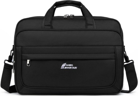 356002_b_1.jpg תיק צד למחשב נייד בגודל 16 אינץ' דגם Strider Ultra מבית Camel Mountain - צבע שחור