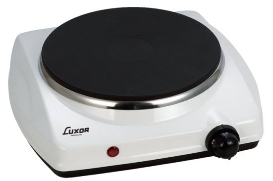 כירת בישול חשמלית 1500W דגם AHY-2001 מבית Luxor - צבע לבן