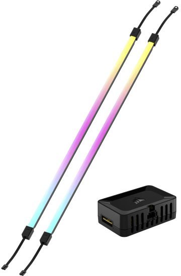 ערכת רצועות תאורה RGB דגם Corsair iCUE LINK LS430 Aurora - צבע שחור