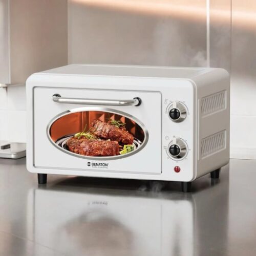 טוסטר אובן עיצוב רטרו 12 ליטר Benaton BT-8912  - צבע לבן