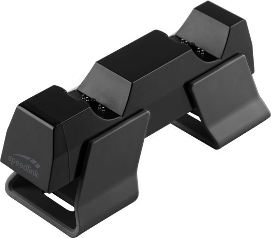 359856_b_1.jpg עמדת טעינה כפולה לבקרי משחק עבור Sony PlayStation 5 דגם TwinDock מבית SpeedLink