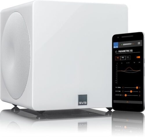 סאבוופר תיבה סגורה SVS 3000 Micro - צבע לבן מבריק